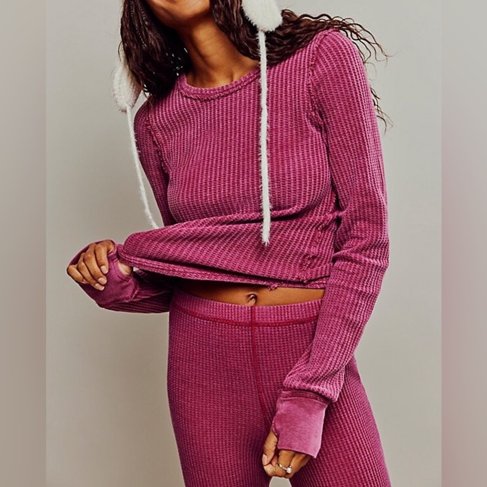 NWOT Free People We The Free Roll With It Thermal